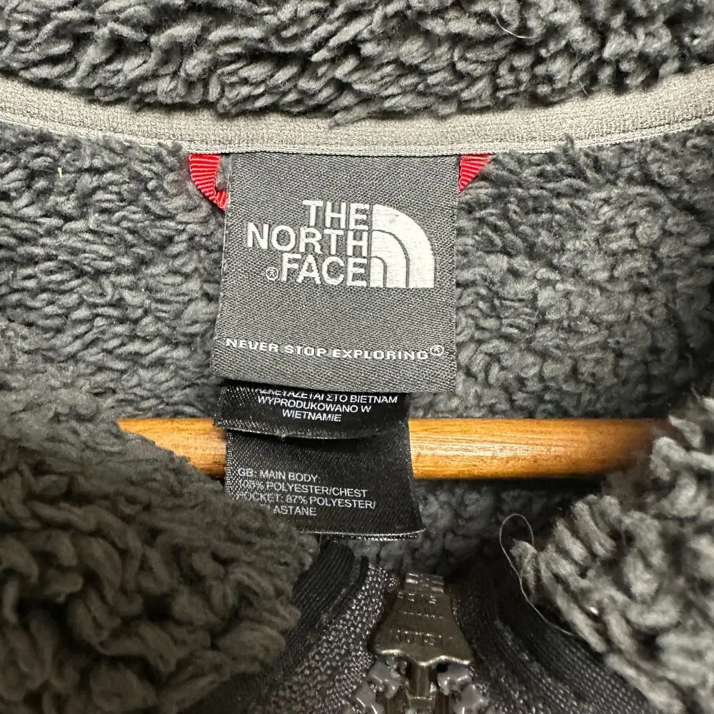 North Face Fleece Lined Full Zip Pullover - Picture 3 of 5